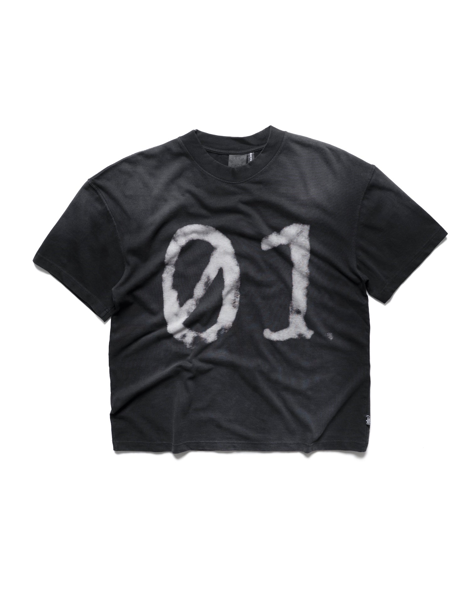 SSMA 01 WASHED V2 T-SHIRT - BLACK