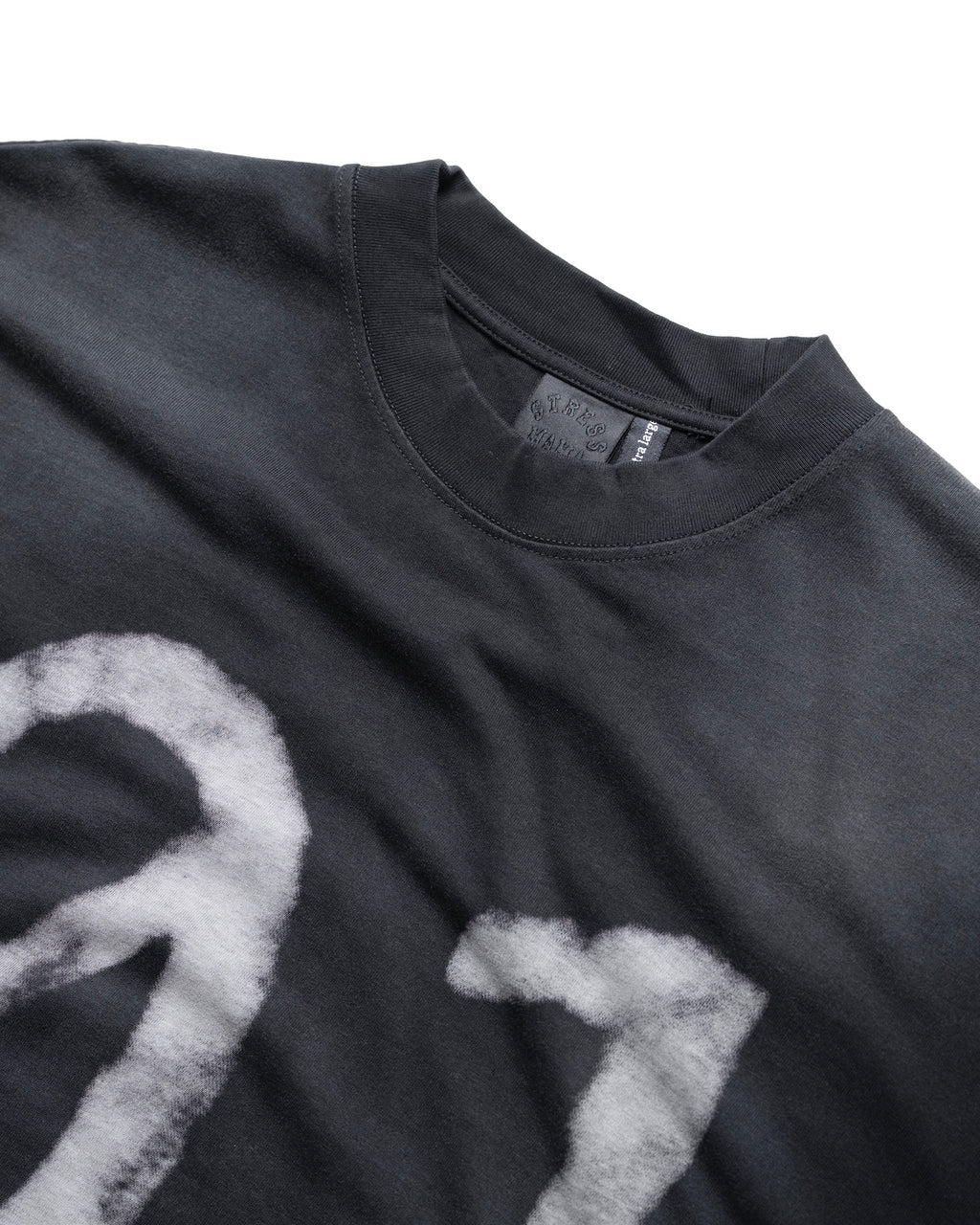 SSMA 01 WASHED V2 T-SHIRT - BLACK
