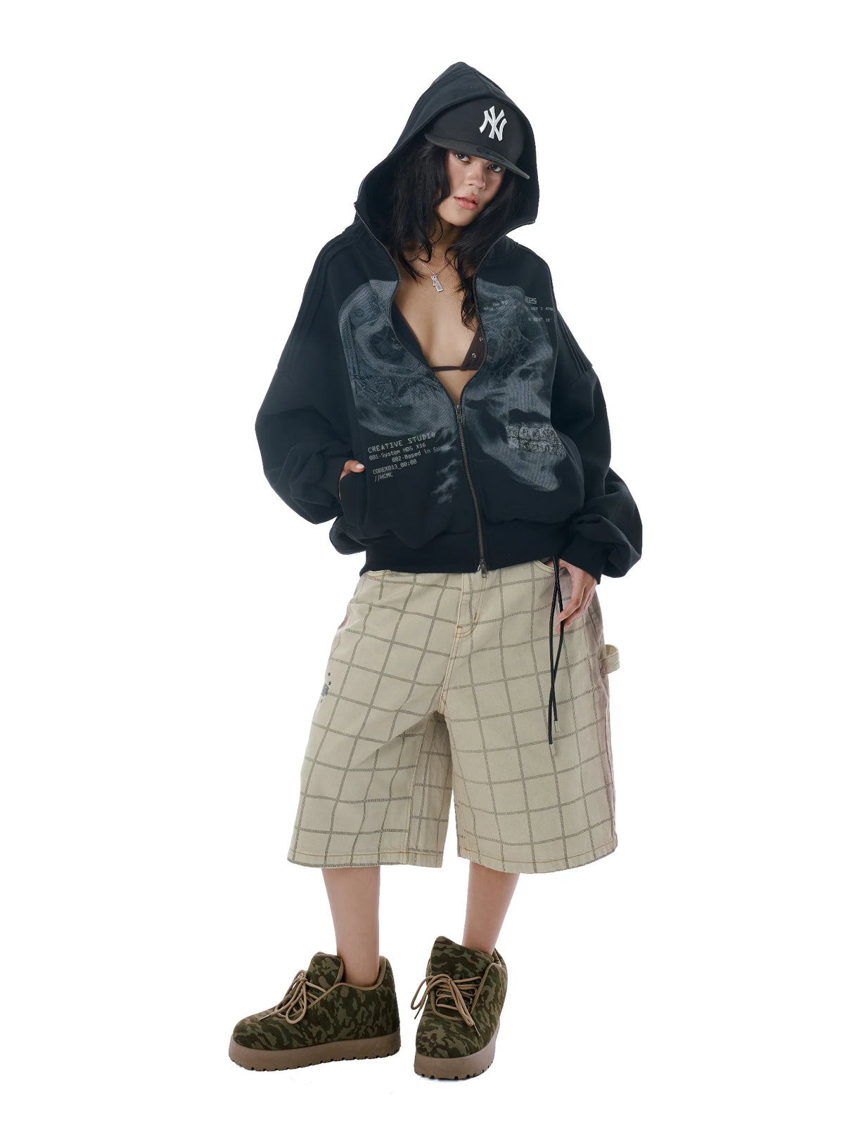 HADES X-RAY VISION ZIP HOODIE