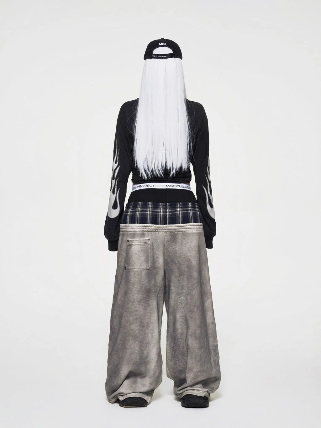 MBI TRIPLE WAISTED SWEATPANTS - DIRTY GRAY