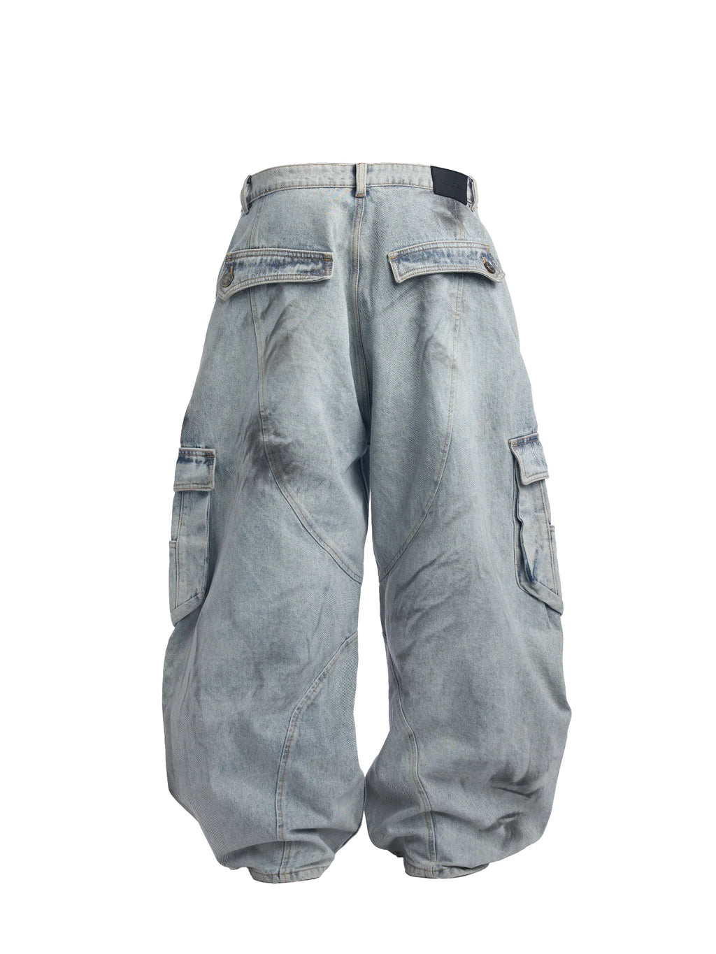HADES OFF GRAY WASH CARGO JEANS