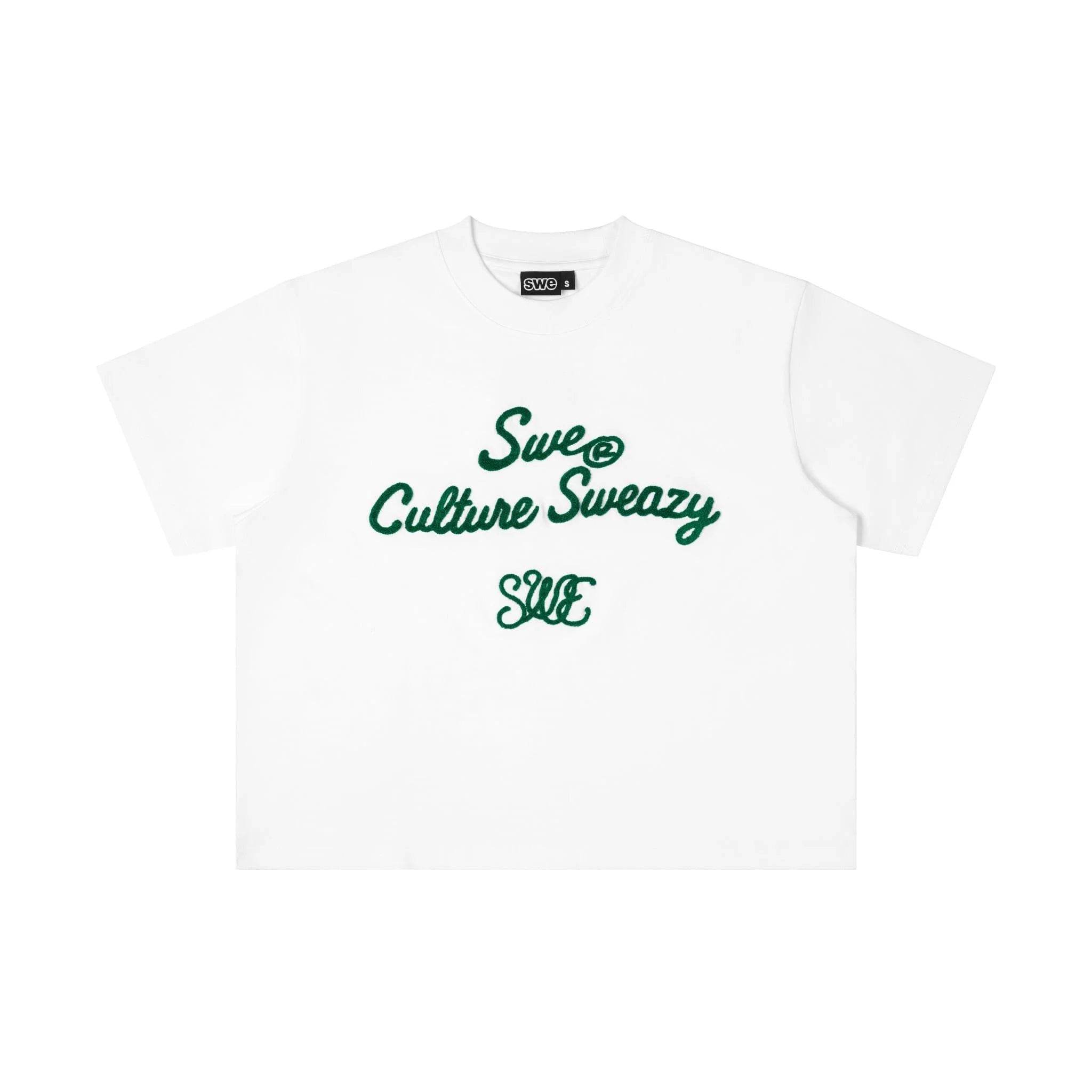 SWE RHYTHM BOXY TEE - WHITE