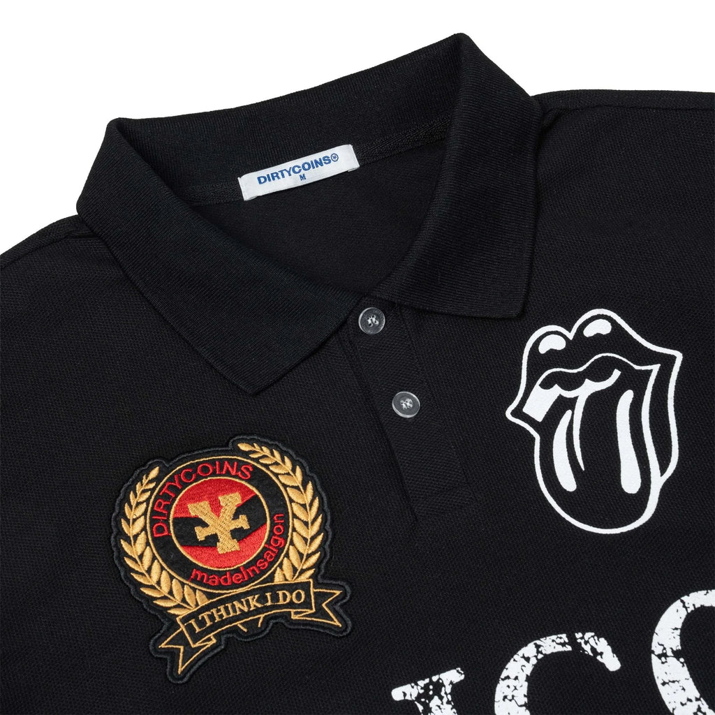 DIRTYCOINS ÁO THUN POLO DCXRS CLASSIC PATCHES