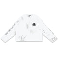 SWE CROSS L/S BOXY TEE - WHITE