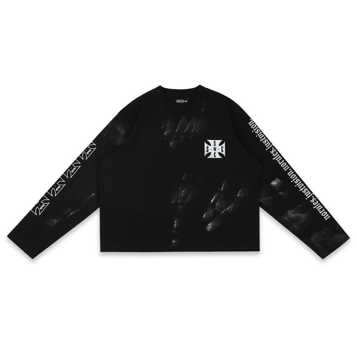 SWE CROSS L/S BOXY TEE