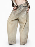 LATUI ATELIER SIP & SPILL JEANS