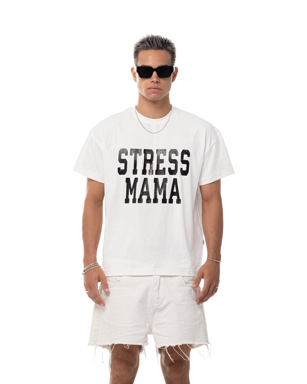 SSMA FALL25  BASIC T-SHIRT - WHITE