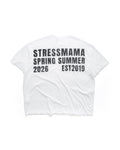 SSMA SS26 SHEER T-SHIRT - WHITE