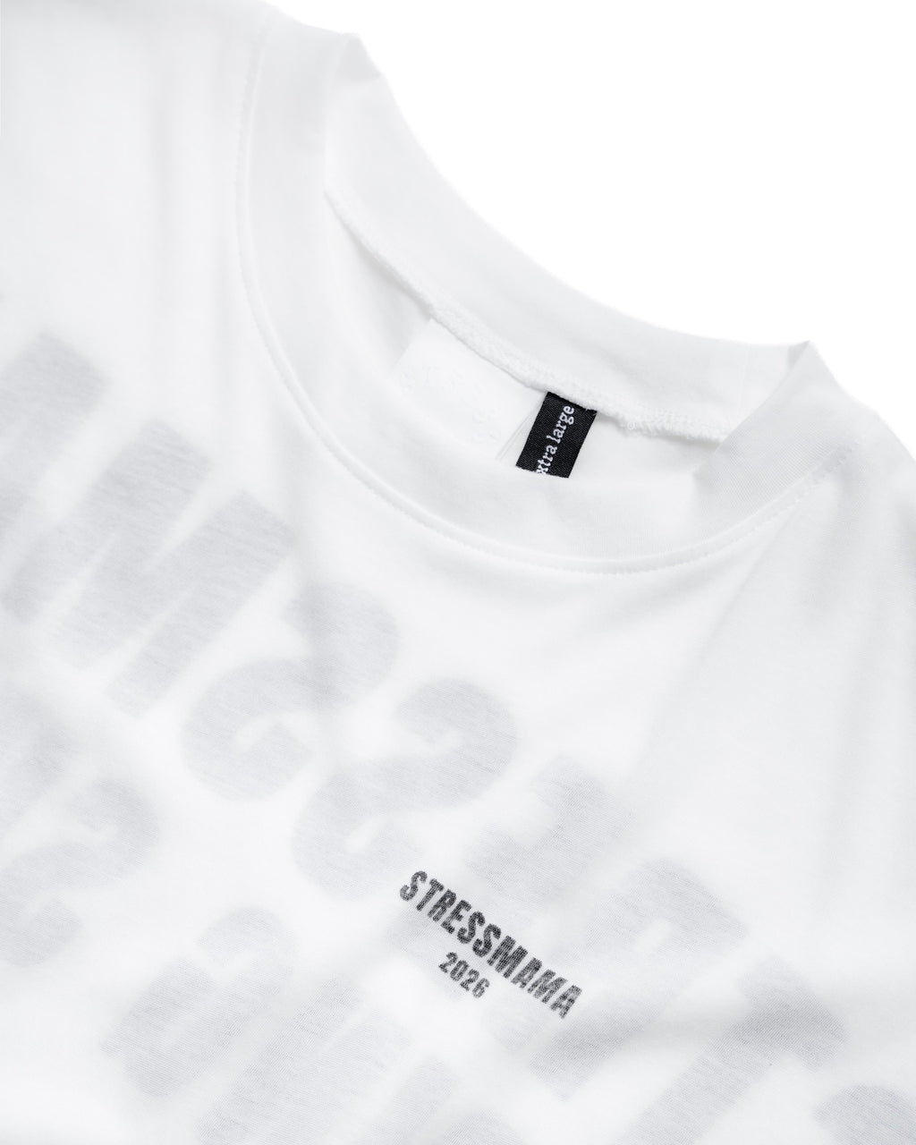 SSMA SS26 SHEER T-SHIRT - WHITE