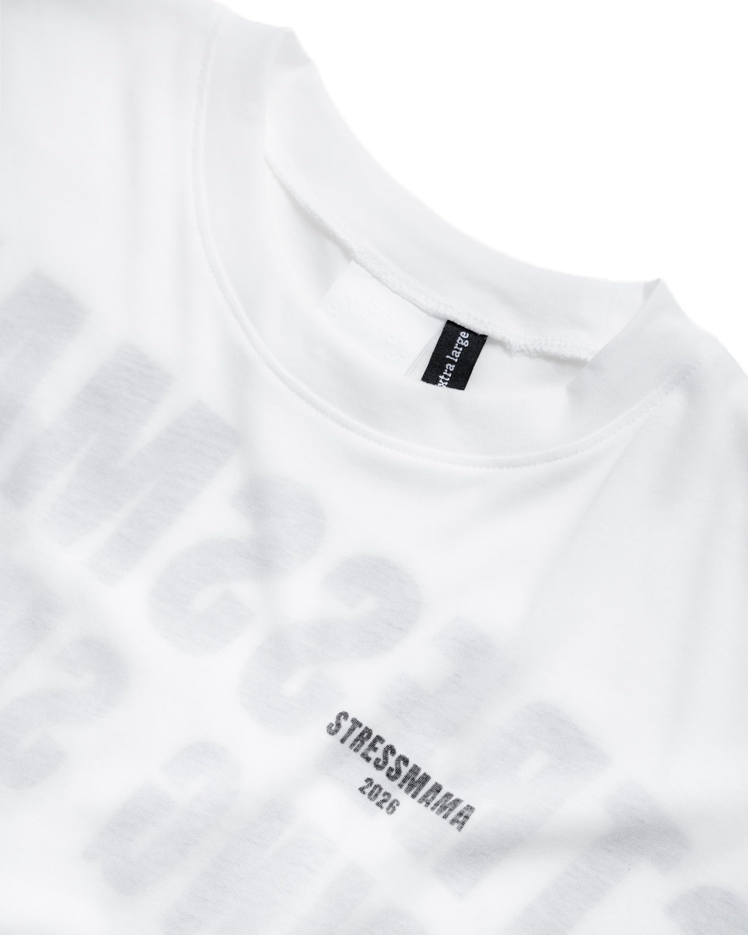 SSMA SS26 SHEER T-SHIRT - WHITE