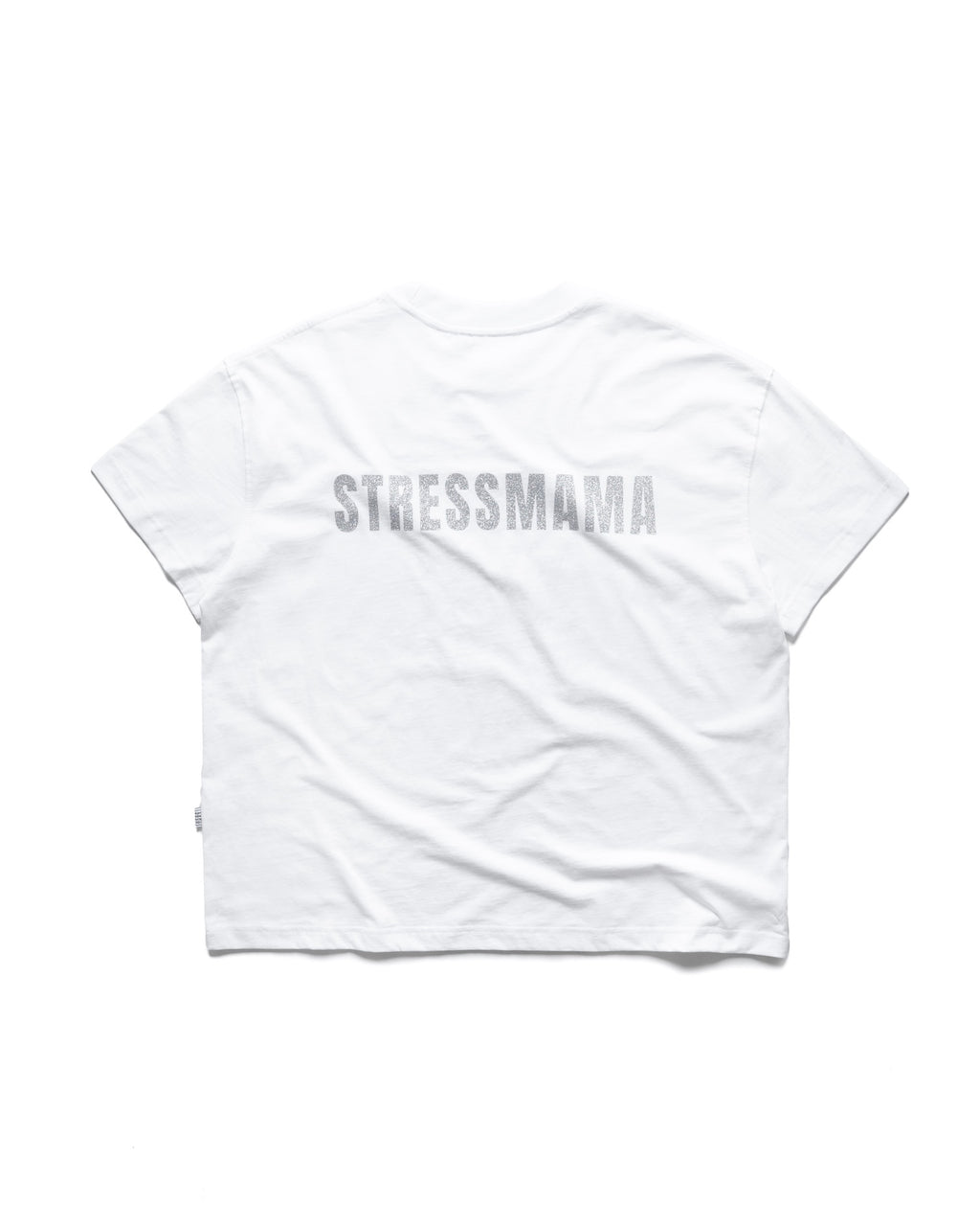 SSMA GLITTER T-SHIRT - WHITE
