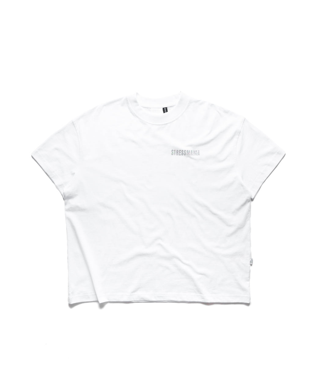 SSMA GLITTER T-SHIRT - WHITE