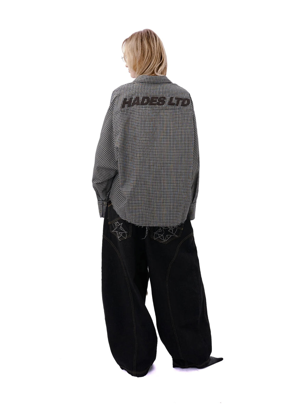 HADES THREADLINE SHIRT - BLACK