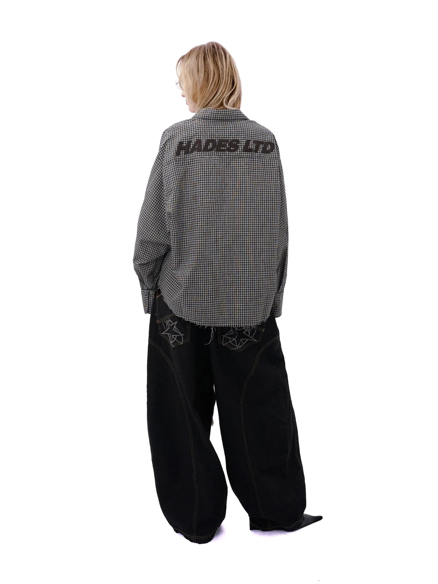 HADES THREADLINE SHIRT - BLACK