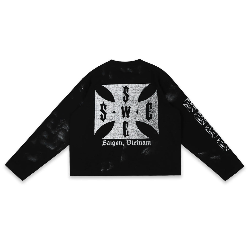 SWE CROSS L/S BOXY TEE