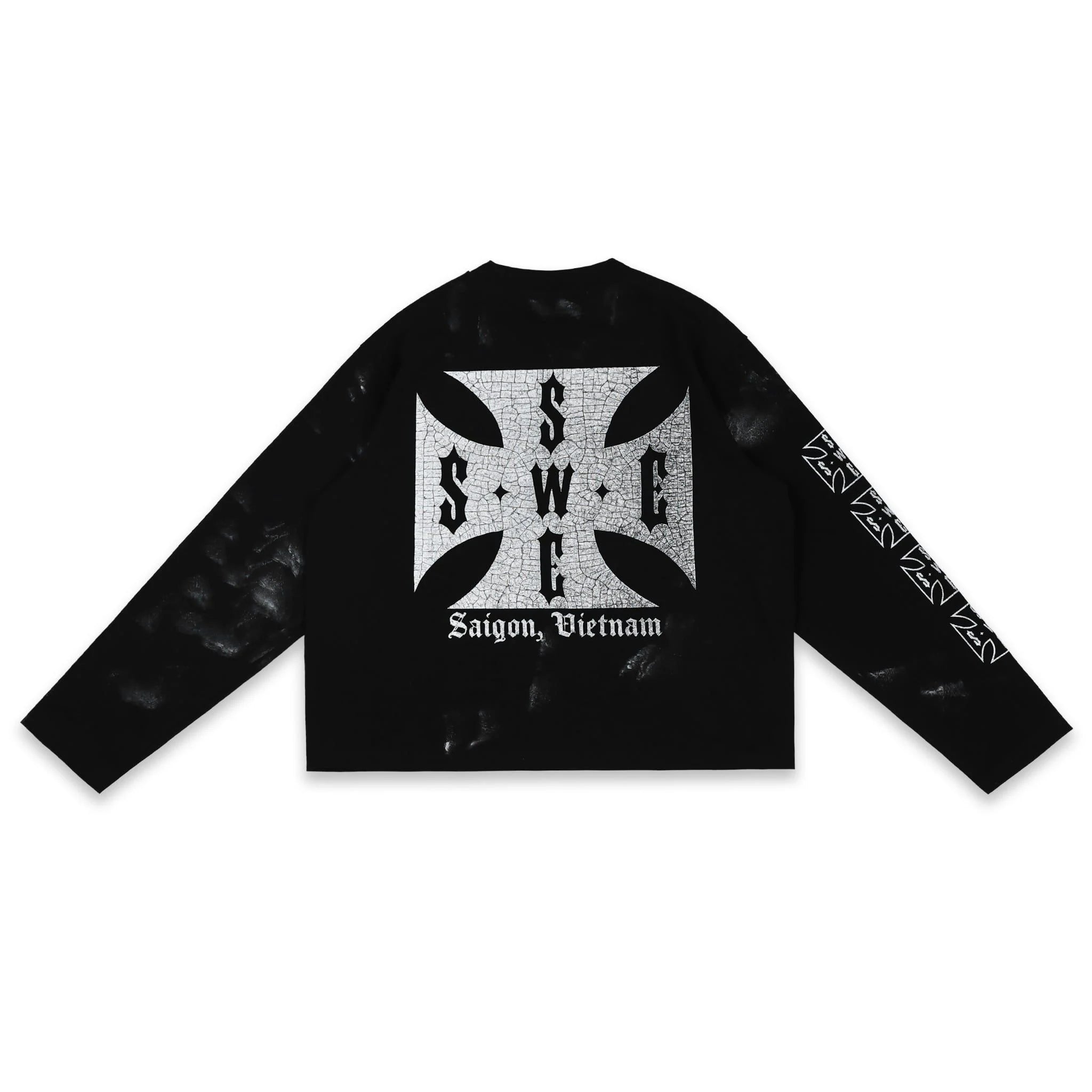 SWE CROSS L/S BOXY TEE