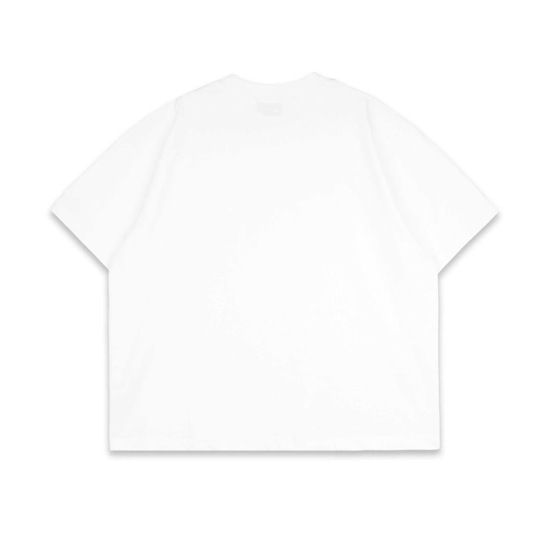 SWE PEEKING POCKET BOXY TEE - WHITE