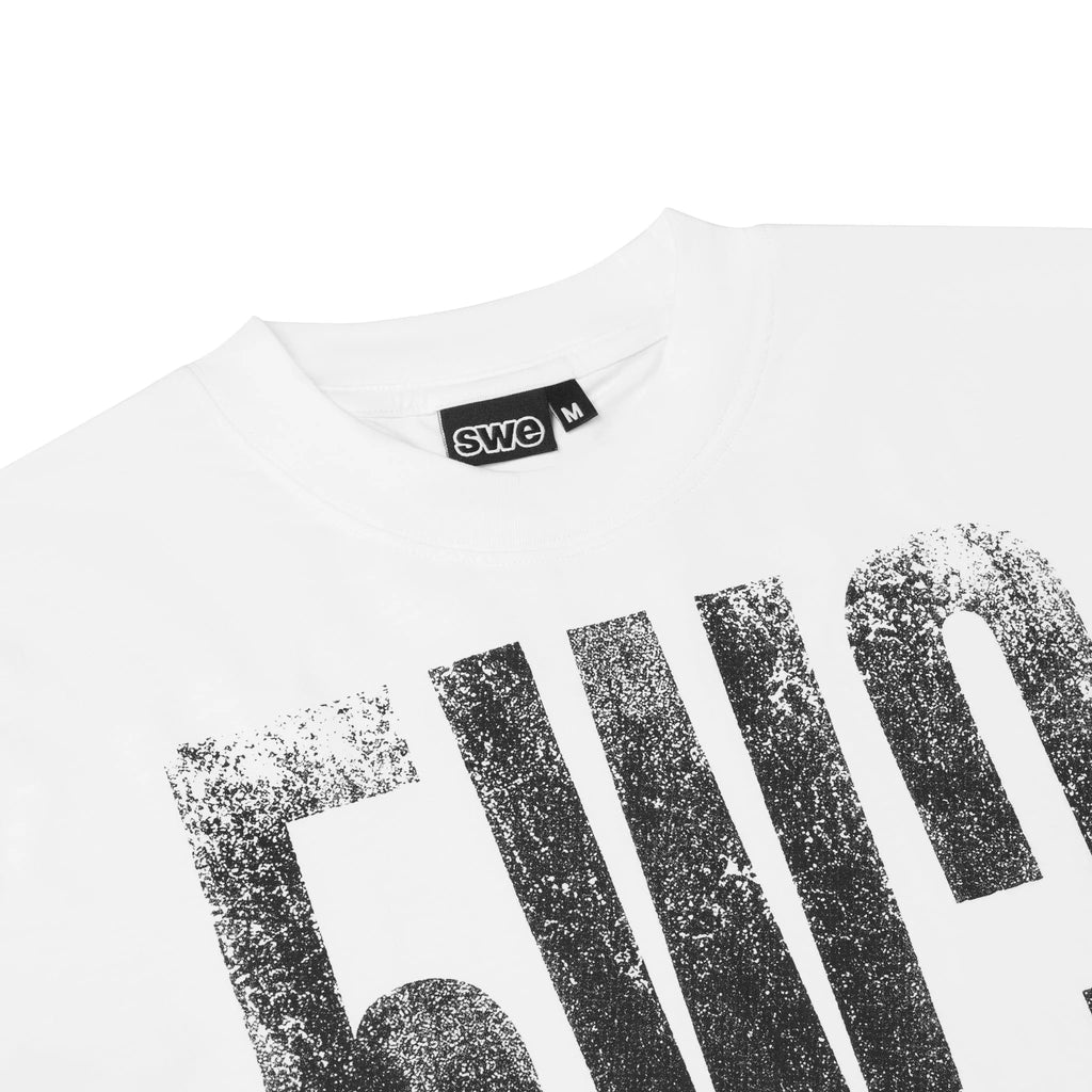 SWE 5W3 BOXY TEE - WHITE