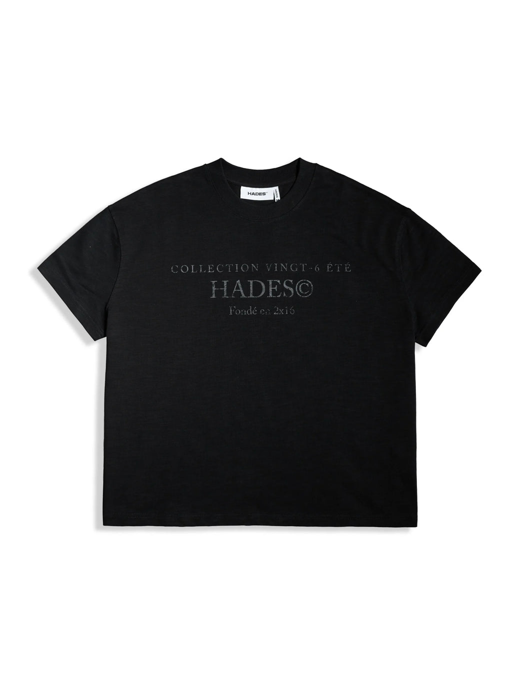 HADES ETE CLUB TEE - BLACK