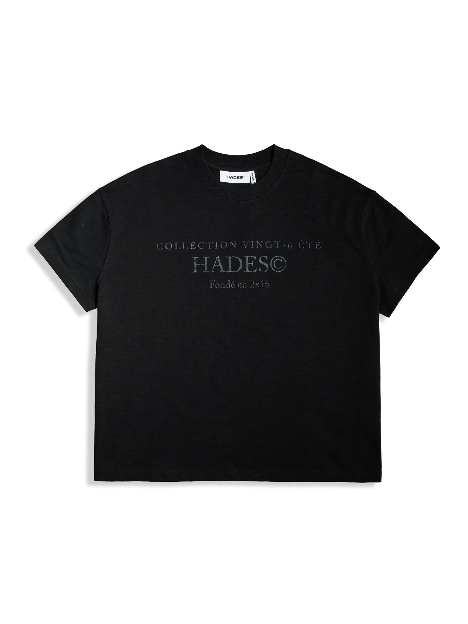 HADES ETE CLUB TEE - BLACK
