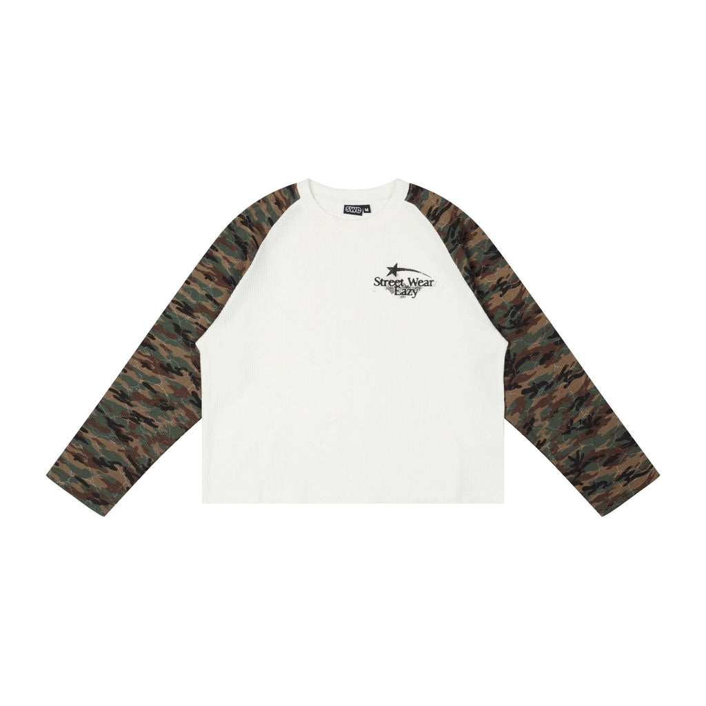SWE CAMO RAGLAN L/S TEE