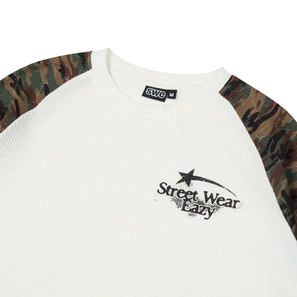 SWE CAMO RAGLAN L/S TEE