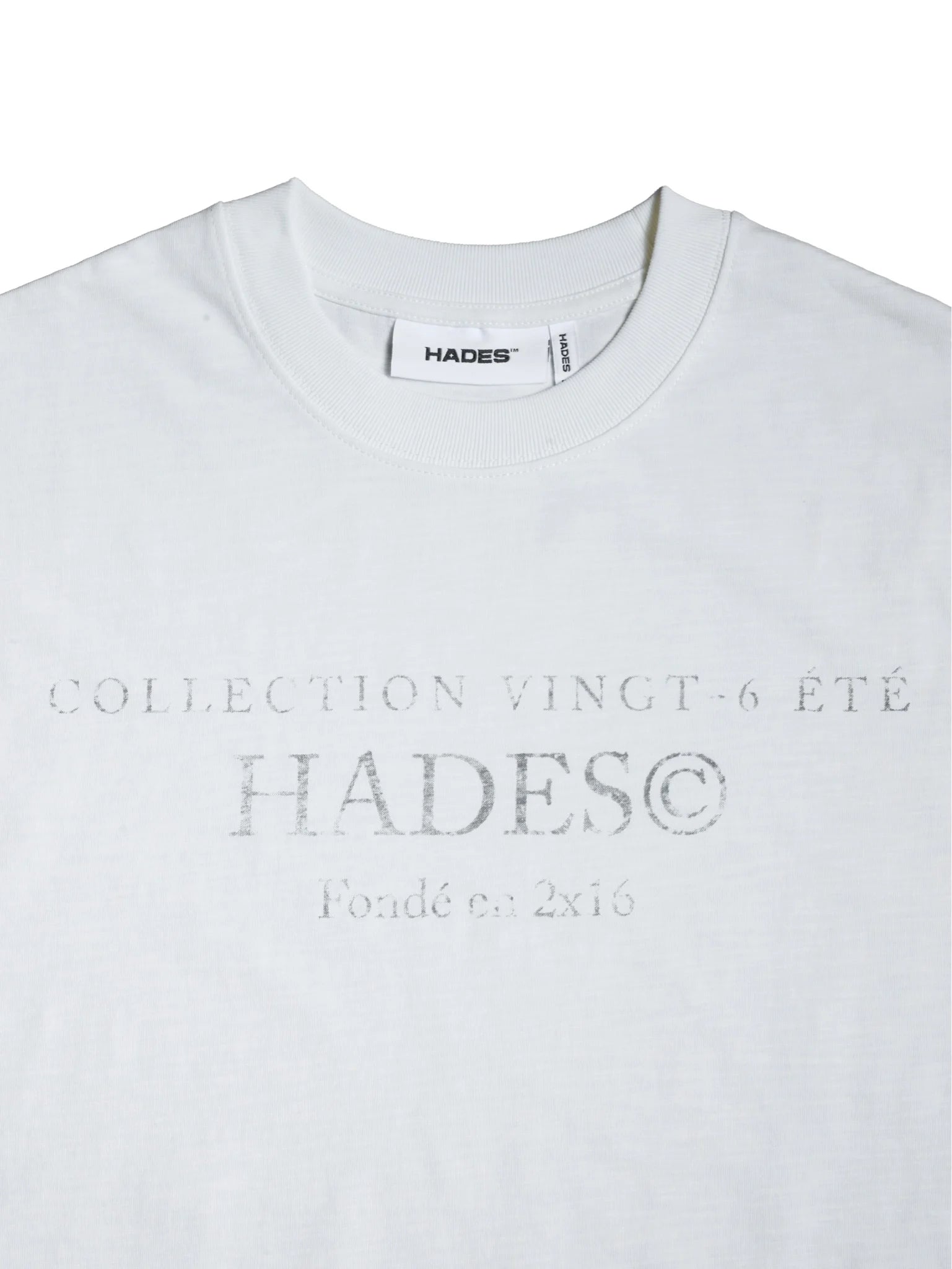 HADES ETE CLUB TEE - WHITE