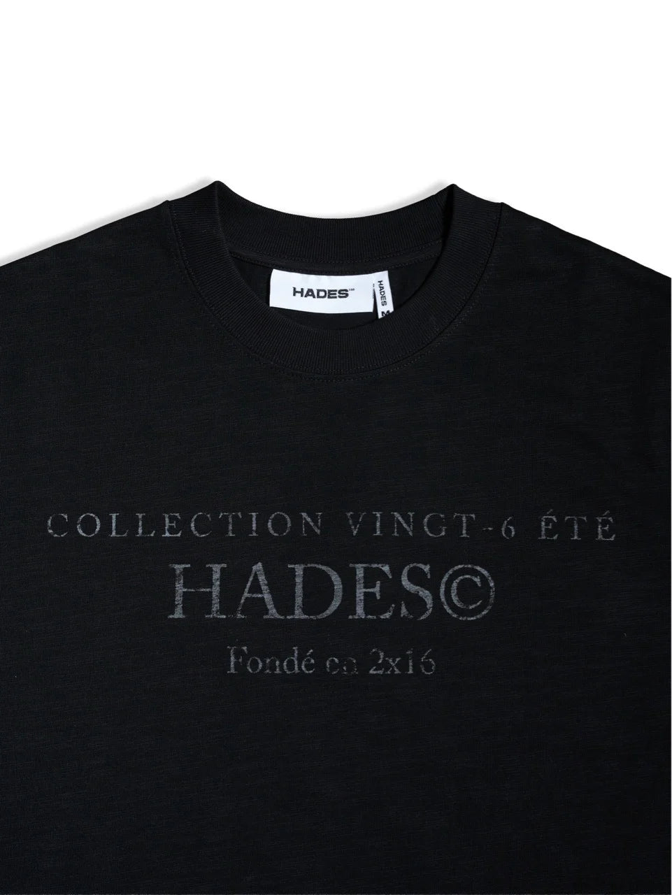 HADES ETE CLUB TEE - BLACK