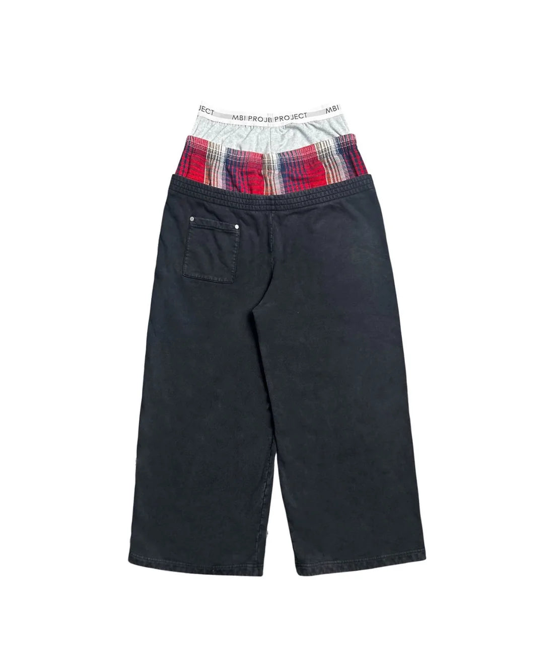 MBI TRIPLE WAISTED SWEATPANTS - DIRTY GRAY