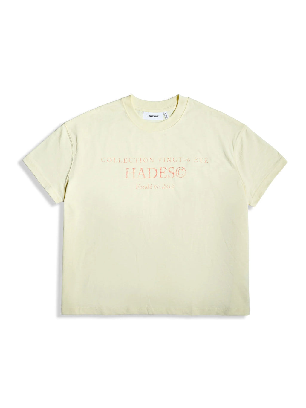 HADES ETE CLUB TEE - YELLOW