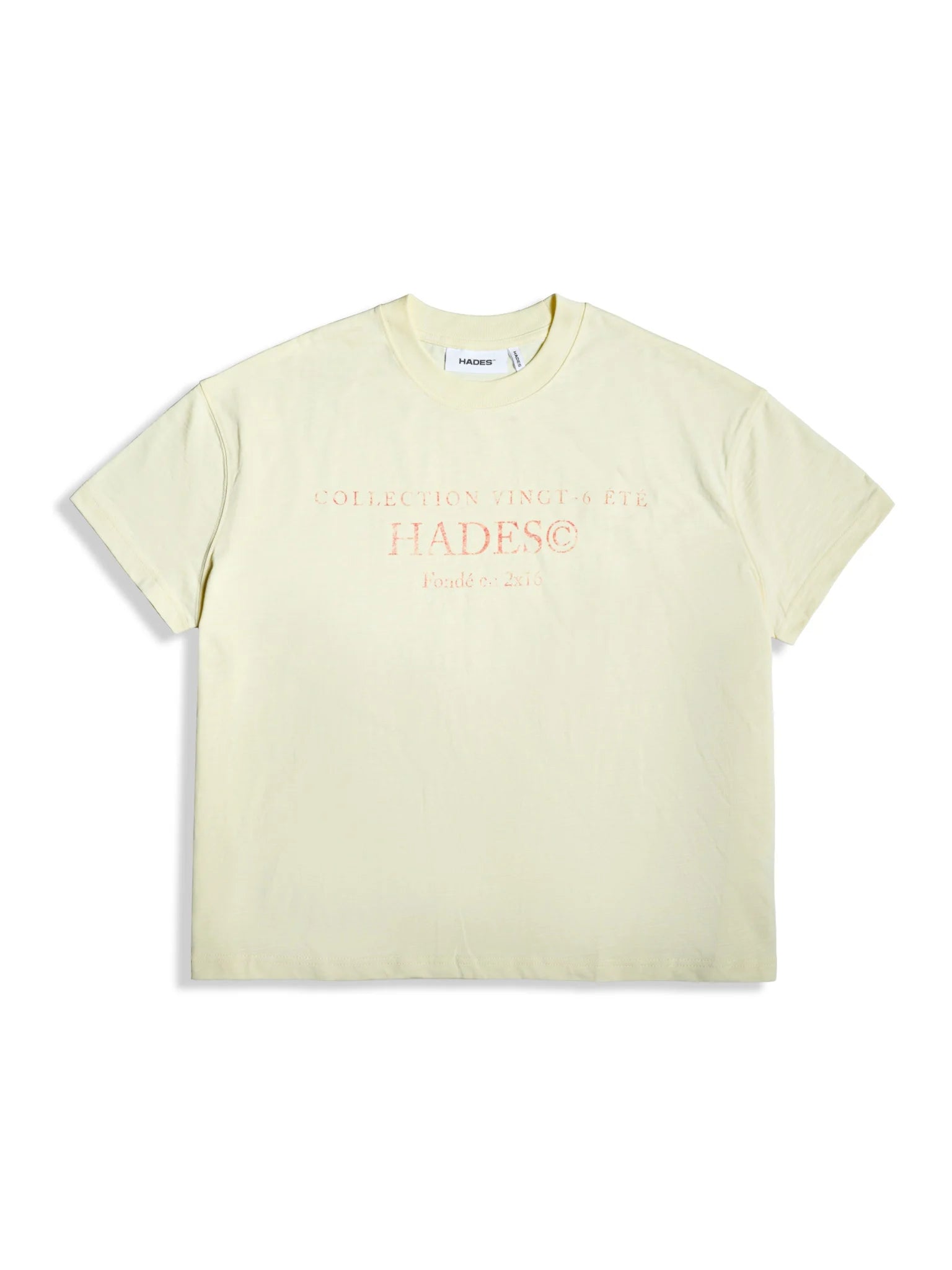 HADES ETE CLUB TEE - YELLOW