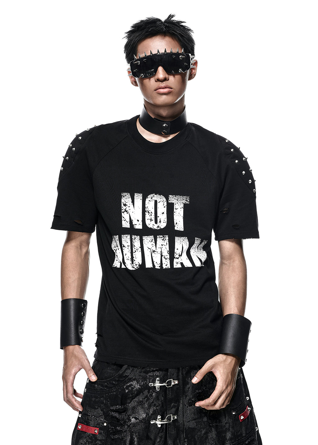 RICH AN.126 NOT HUMAN BULK T-SHIRT