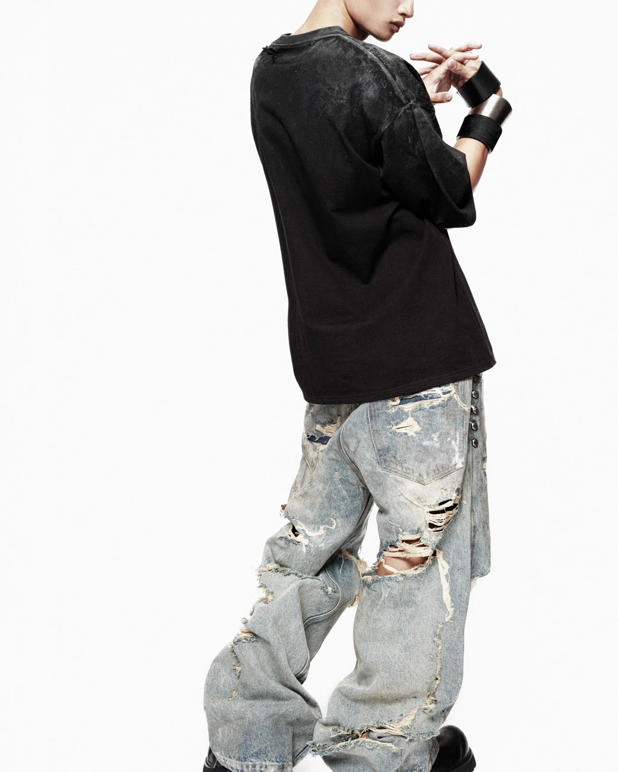 LATUI ATELIER W-VESSEL T-SHIRT