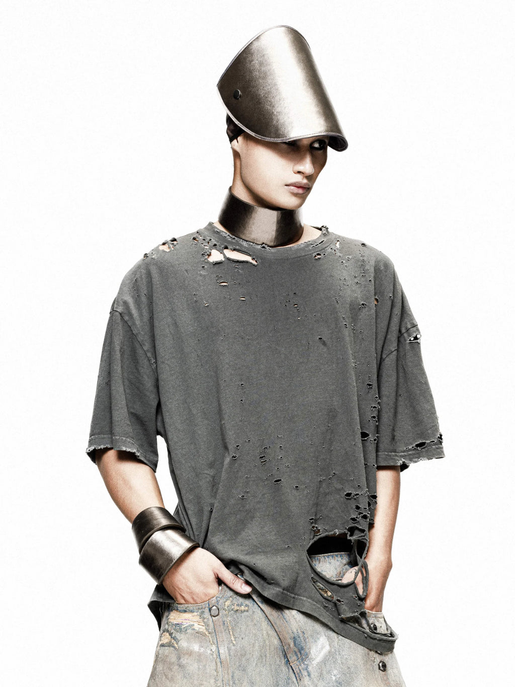 LATUI ATELIER PARADOX BLUMER T-SHIRT