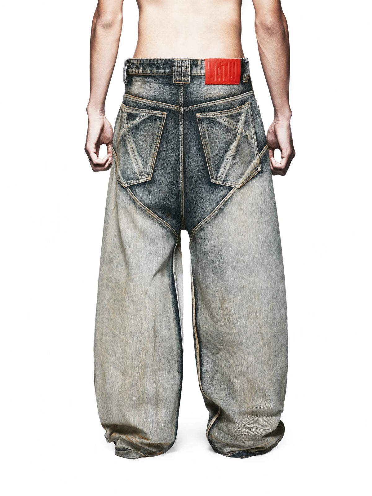 LATUI ATELIER LATUI RAW & OLDER JEANS