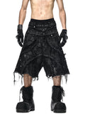 RICH QN.064A VAMP BLACK WAXED SHORT