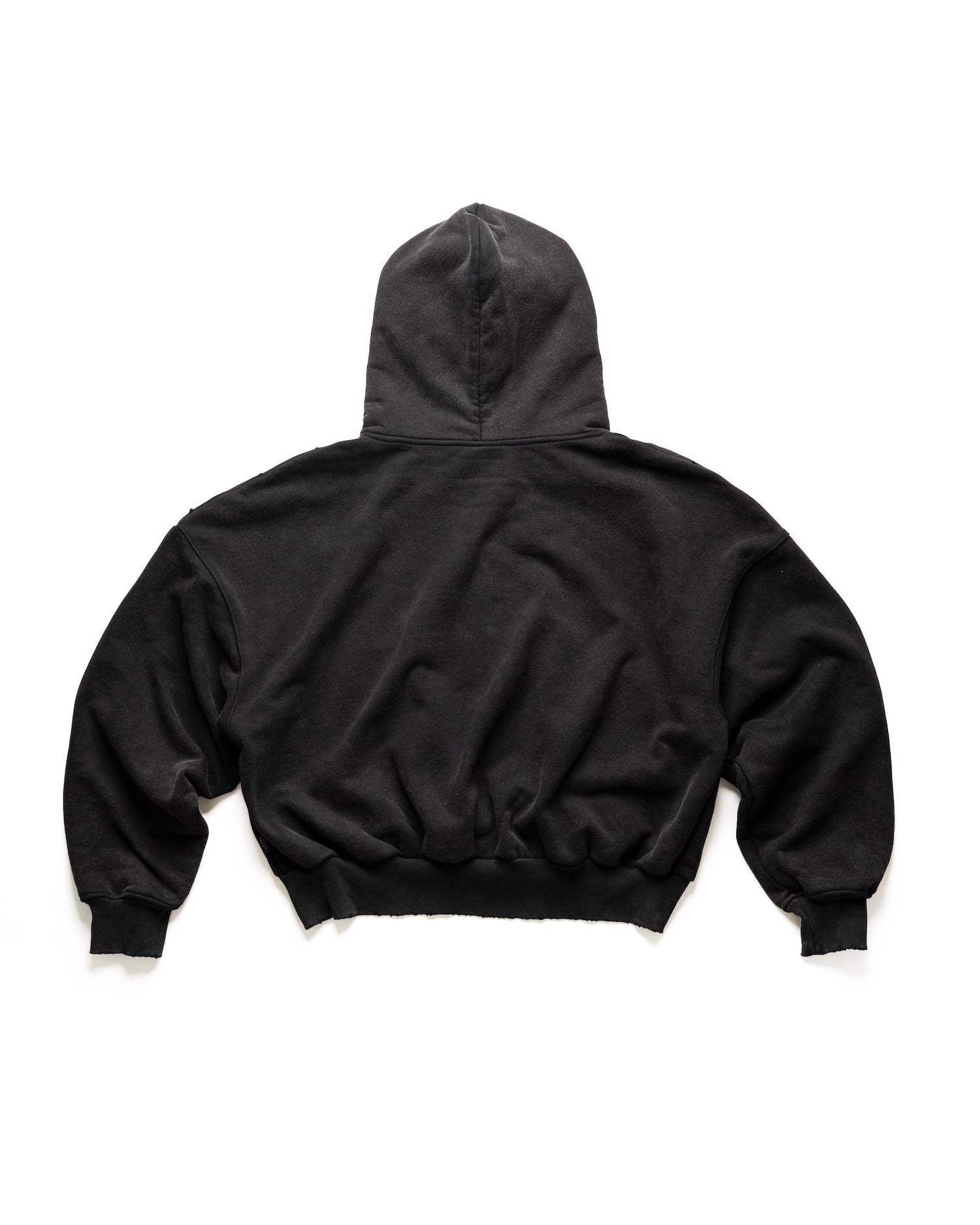 STRESSMAMA SSMA COACH V2 ZIP HOODIE - BLACK