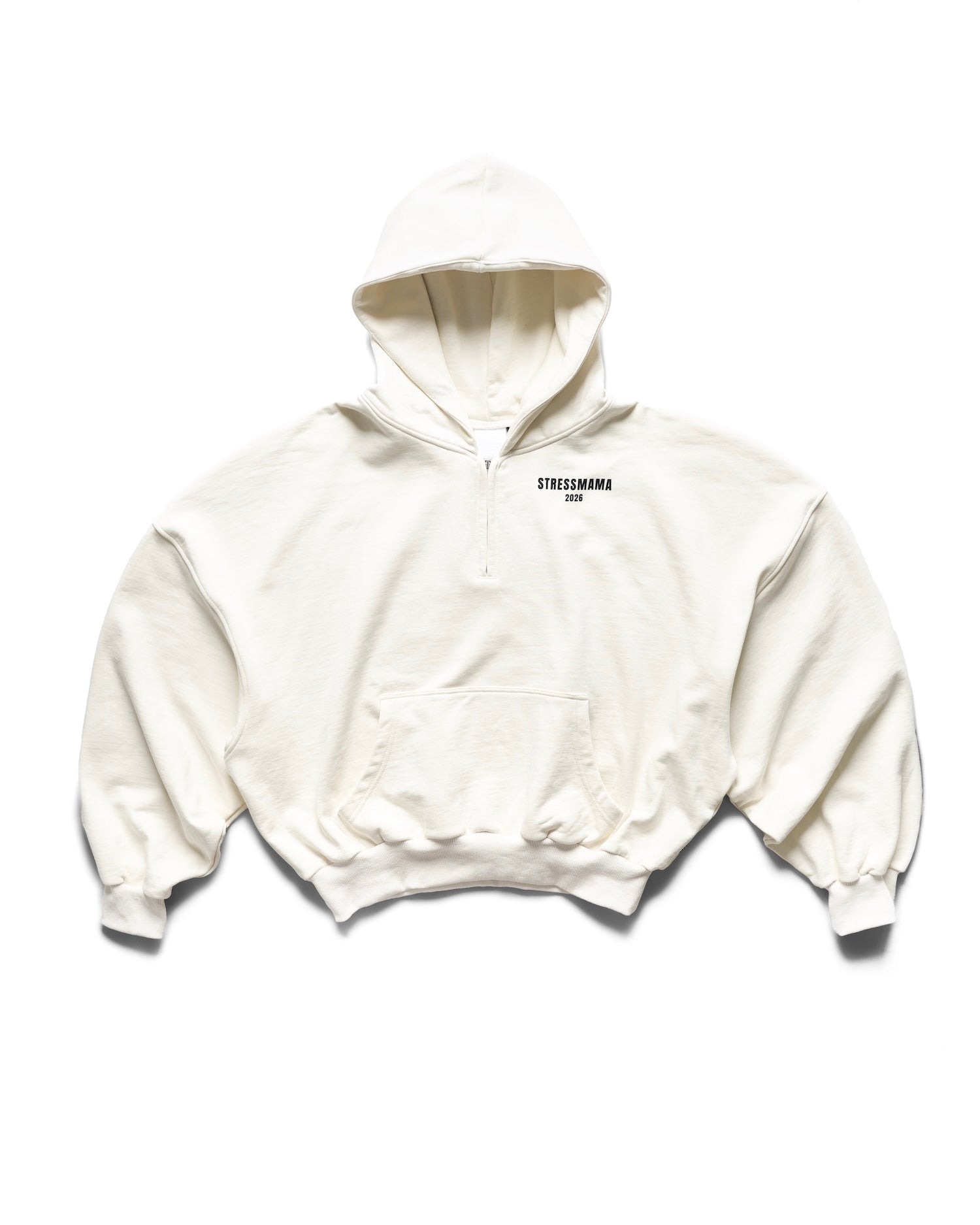 STRESSMAMA SUMMER26 CURATED QUARTER ZIP HOODIE