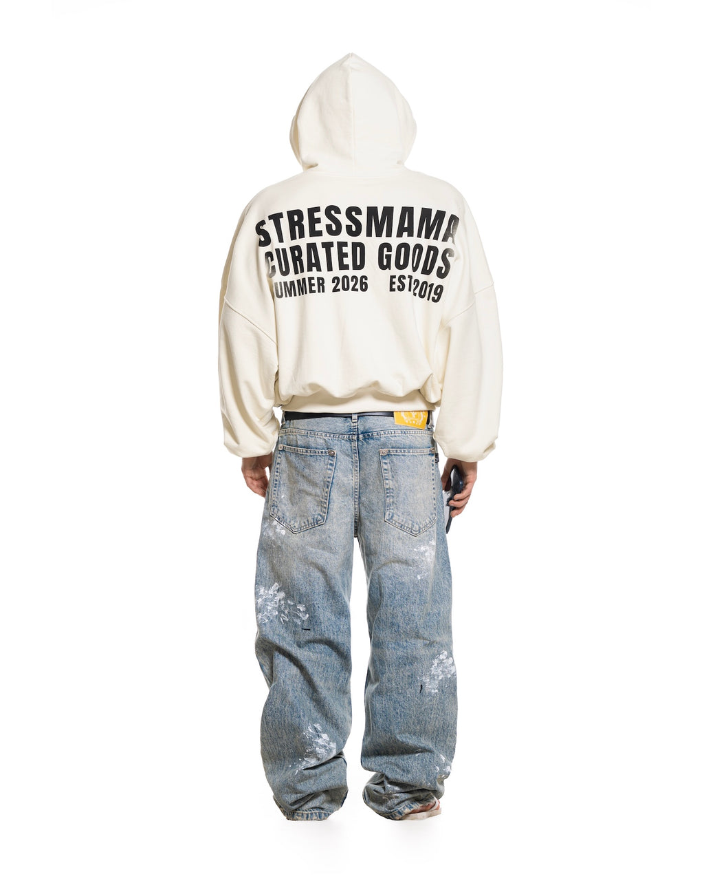 STRESSMAMA SUMMER26 CURATED QUARTER ZIP HOODIE