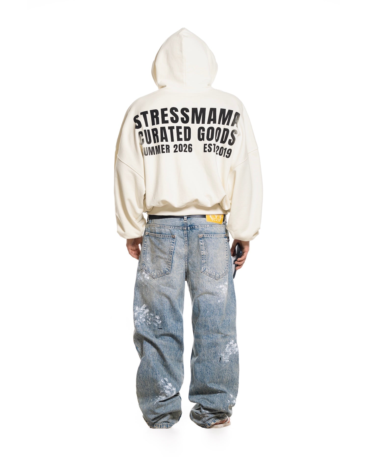 STRESSMAMA SUMMER26 CURATED QUARTER ZIP HOODIE