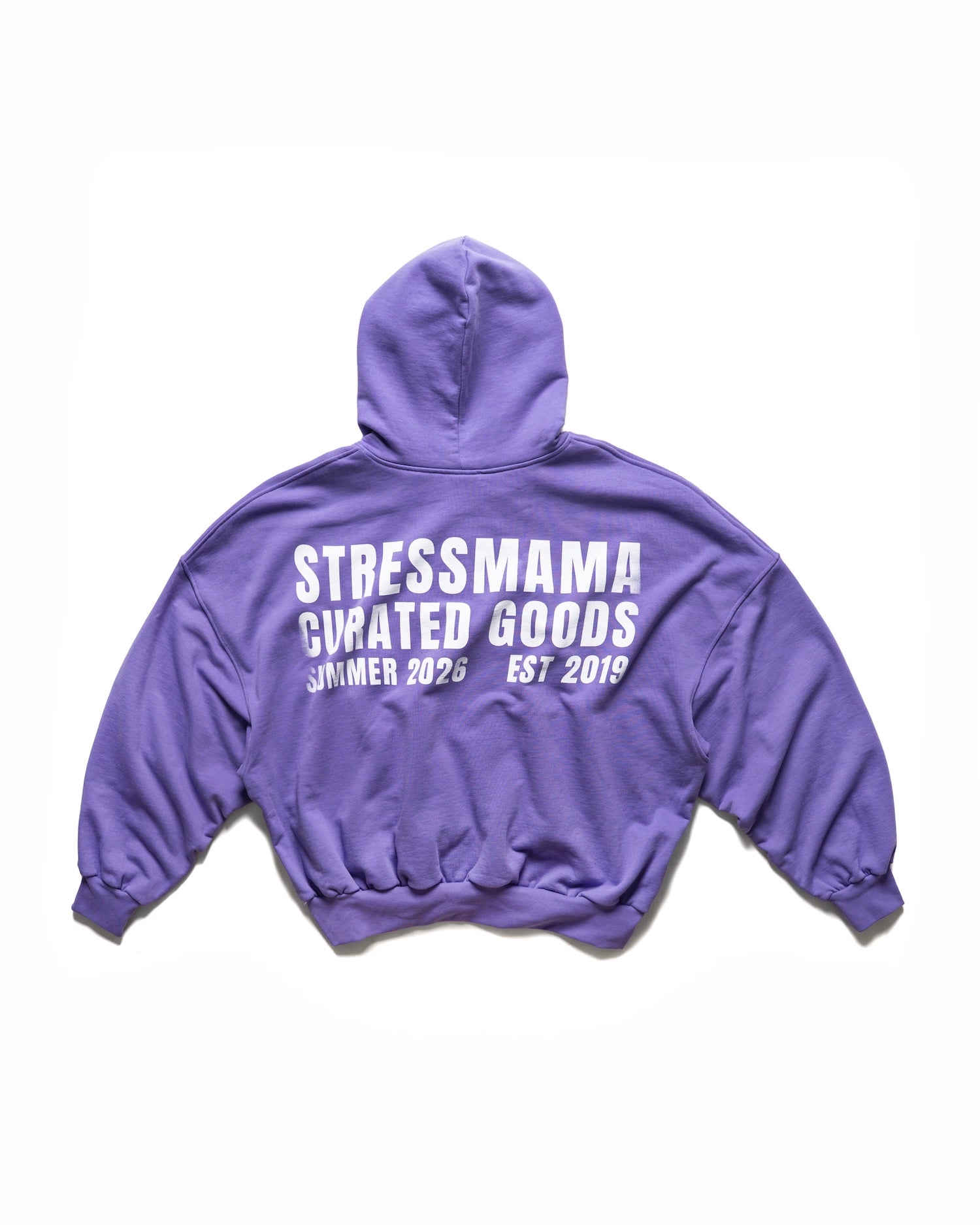 STRESSMAMA SUMMER26 CURATED QUARTER ZIP HOODIE
