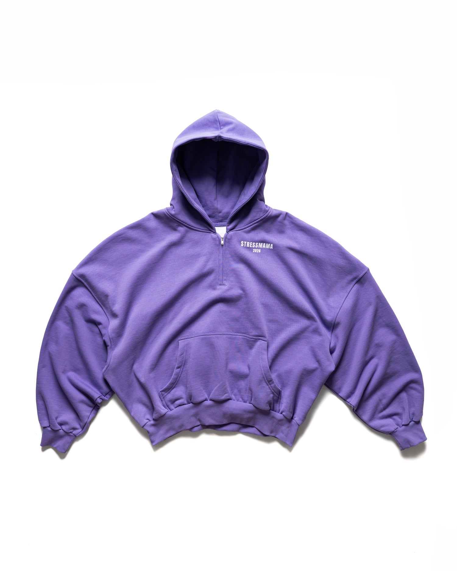 STRESSMAMA SUMMER26 CURATED QUARTER ZIP HOODIE