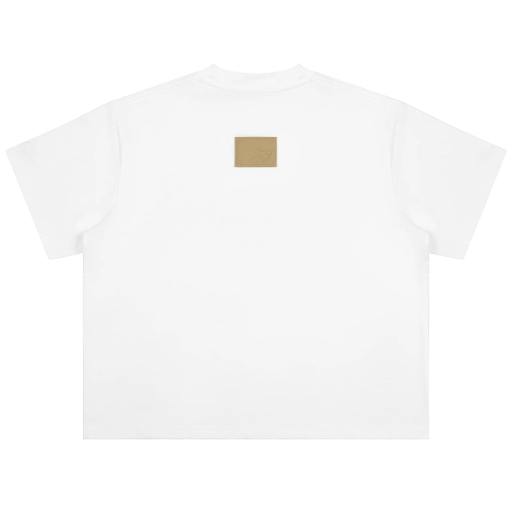 SWE CULTURE BOXY TEE - WHITE