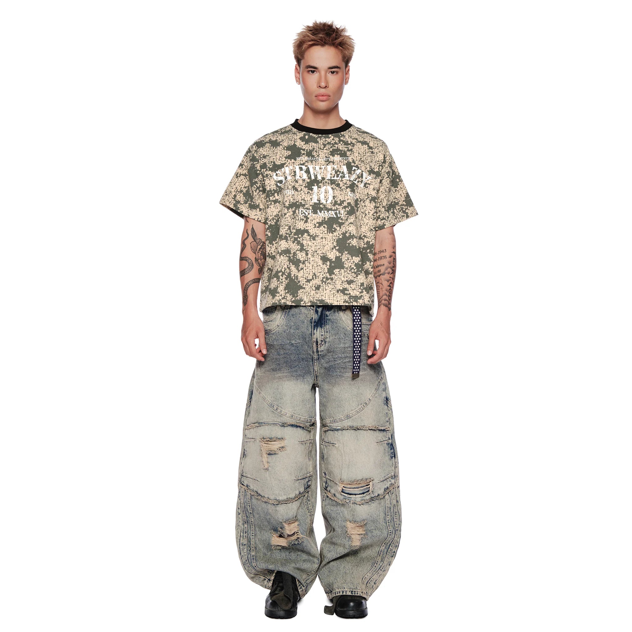 SWE DIGICAMO BOXY TEE