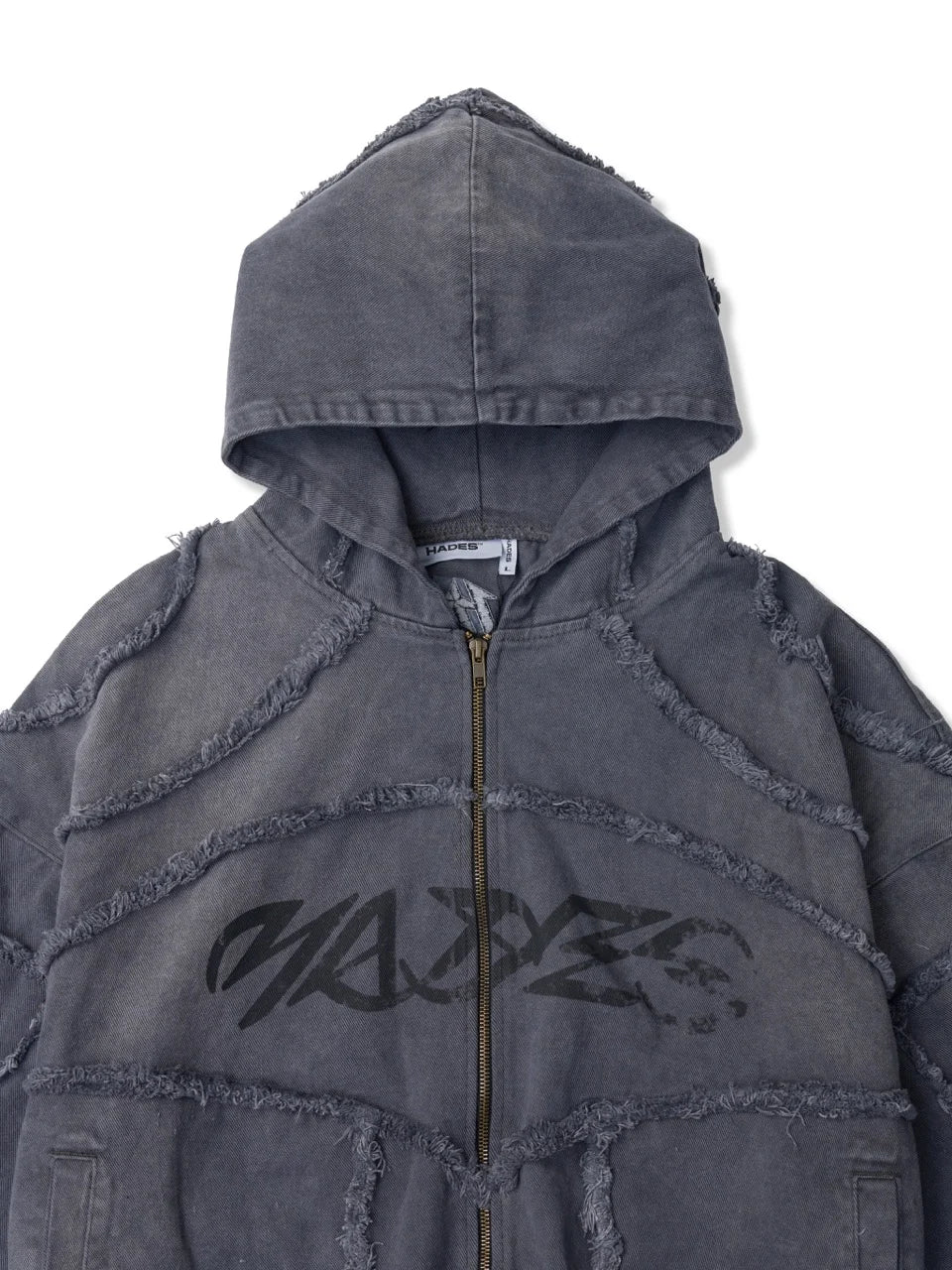 HADES INDUSRTRIAL EDGE HOODIE - GREY