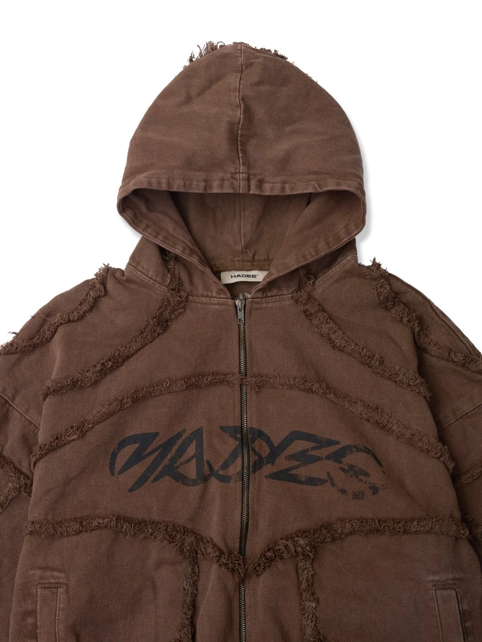 HADES INDUSRTRIAL EDGE HOODIE - BROWN