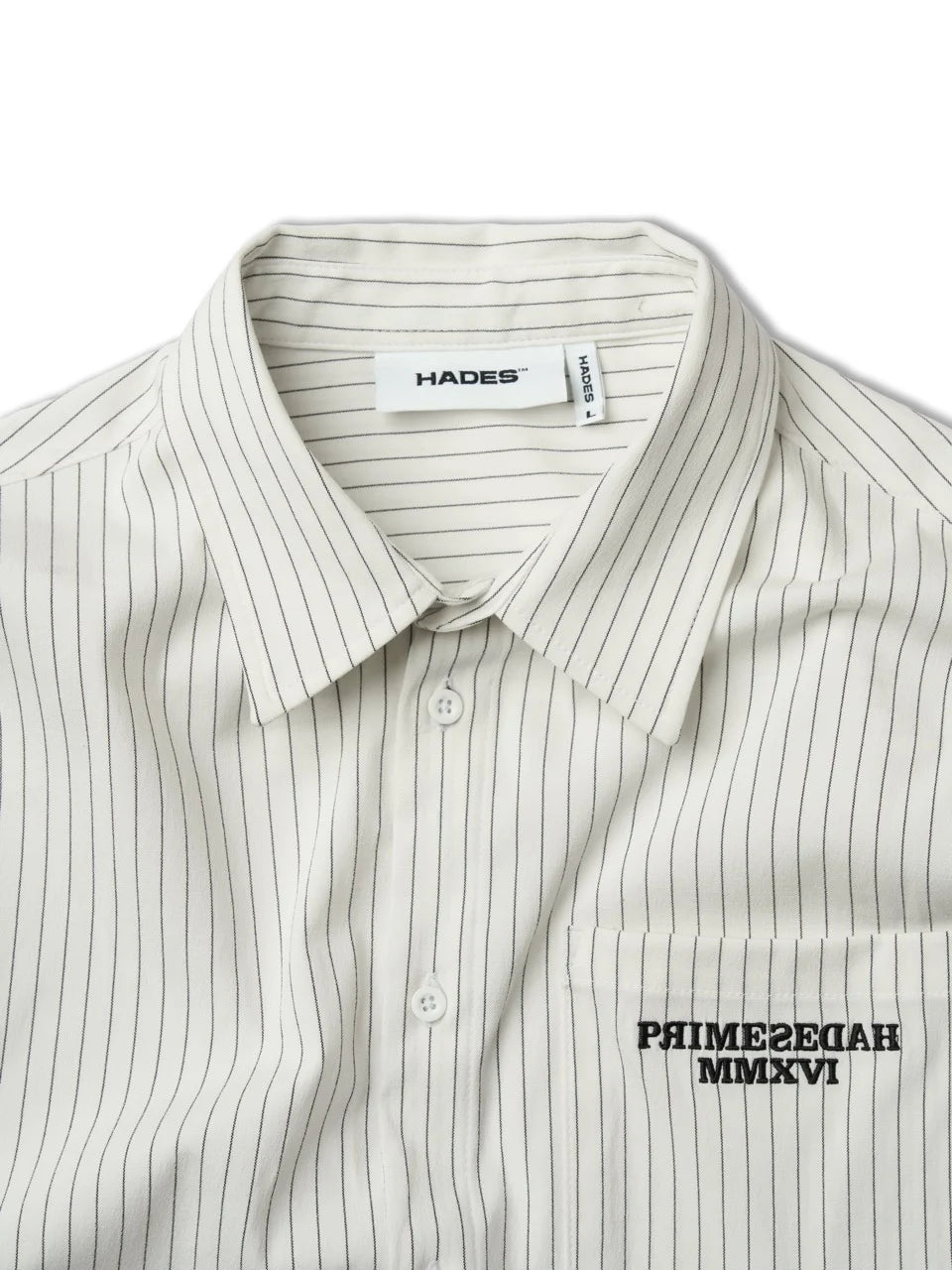 HADES STRIPPED POCKET SHIRT