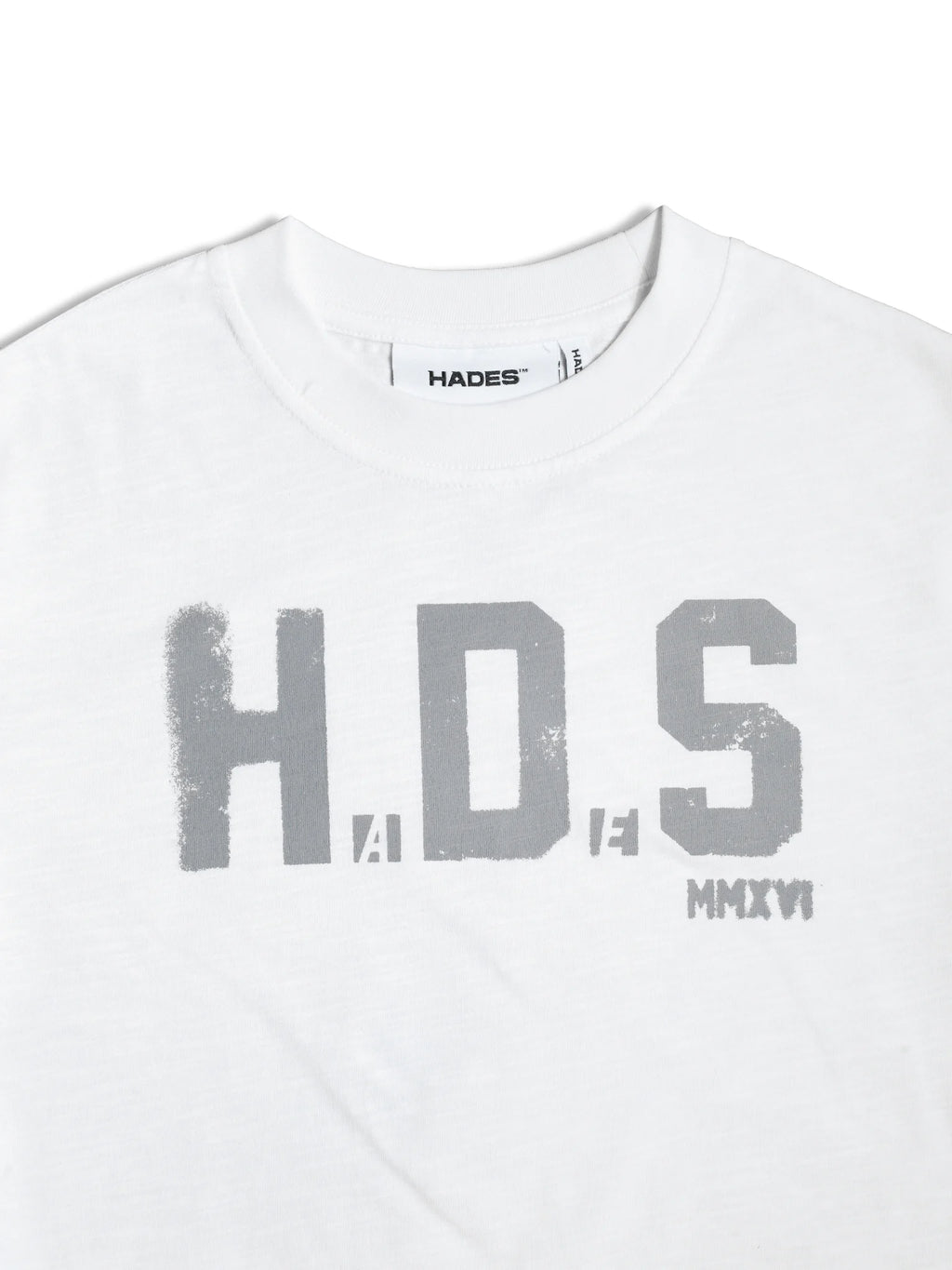 HADES ARCHIVE BABY TEE - WHITE