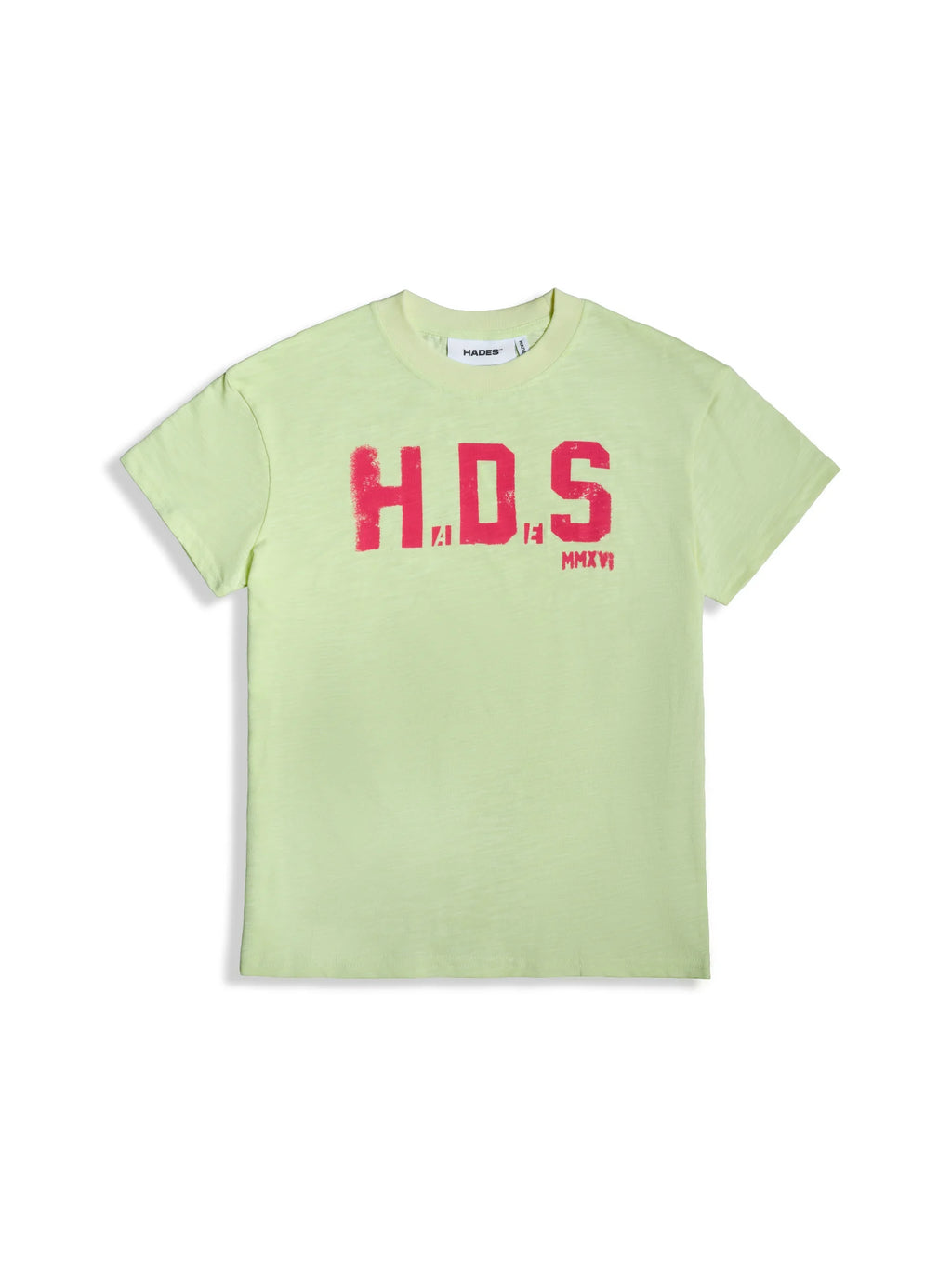 HADES ARCHIVE BABY TEE - LIME GREEN