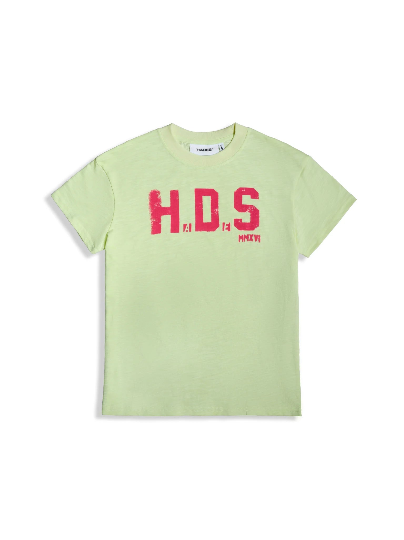 HADES ARCHIVE BABY TEE - LIME GREEN